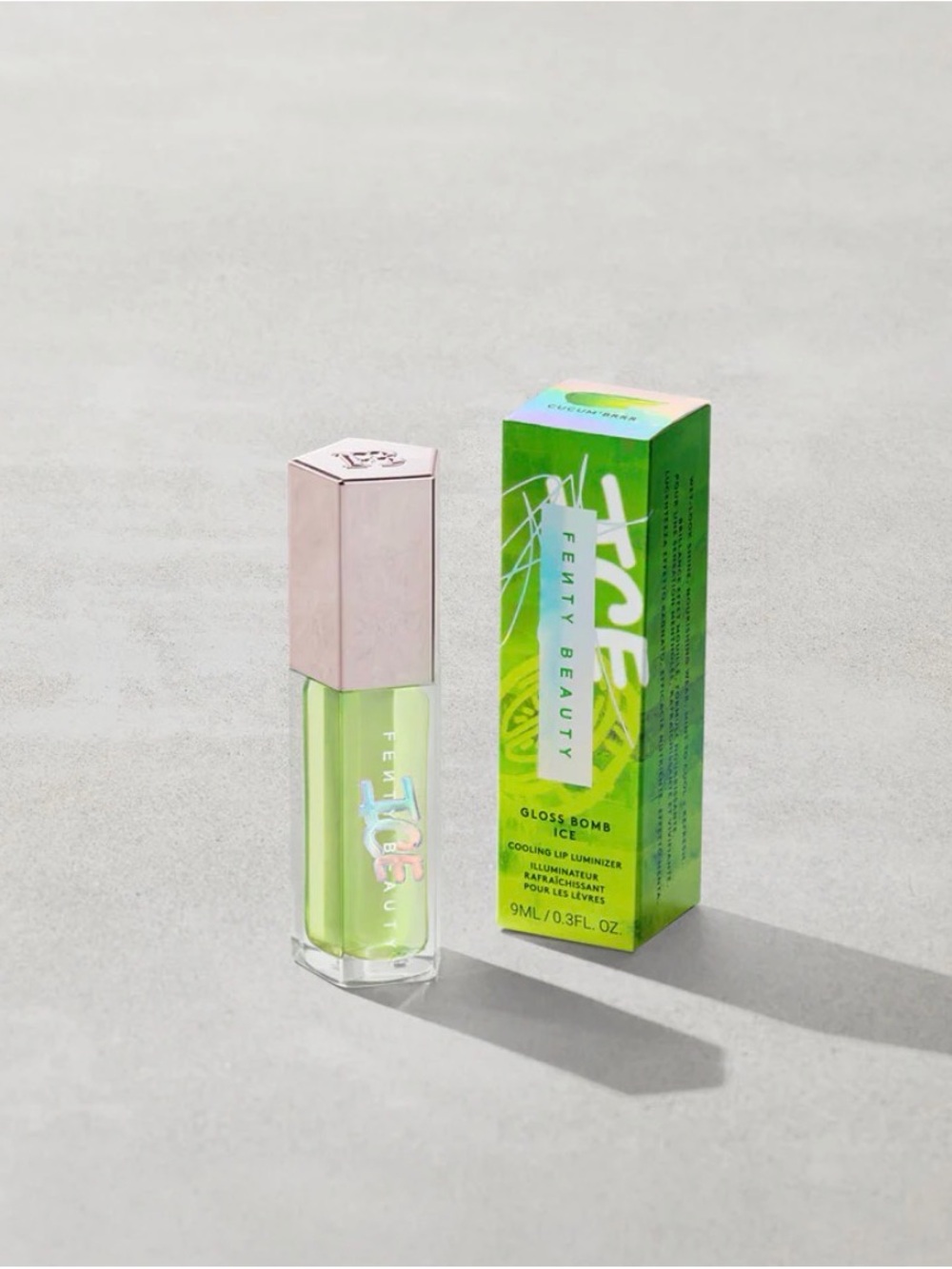 Fenty Beauty Gloss Bomb Ice Cooling Lip Luminizer - Cucum’brrr 💋